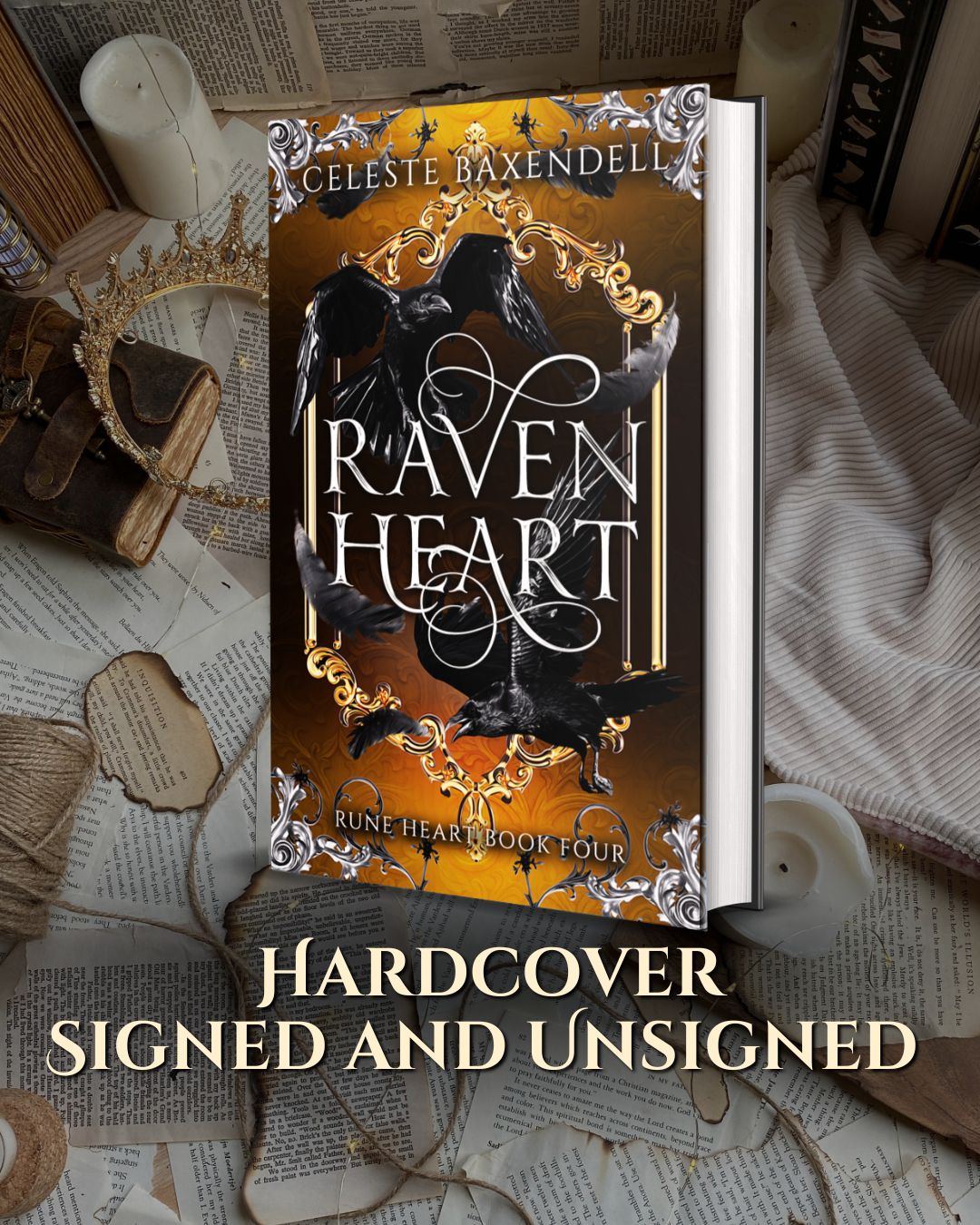 Raven Heart Hardcover (Rune Heart Book 4)