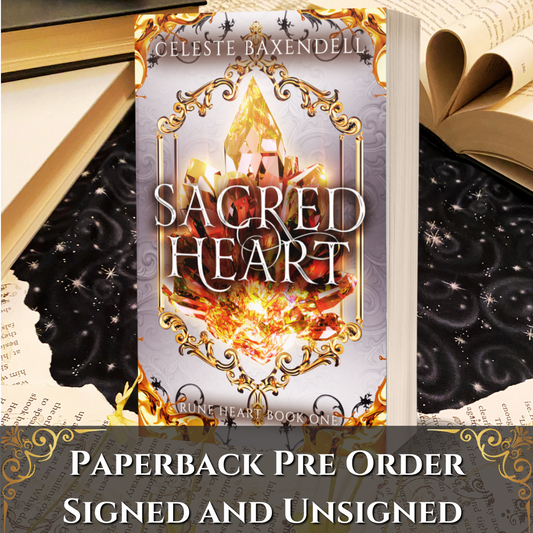 Sacred Heart Paperback Pre-Order (Rune Heart Book 1)