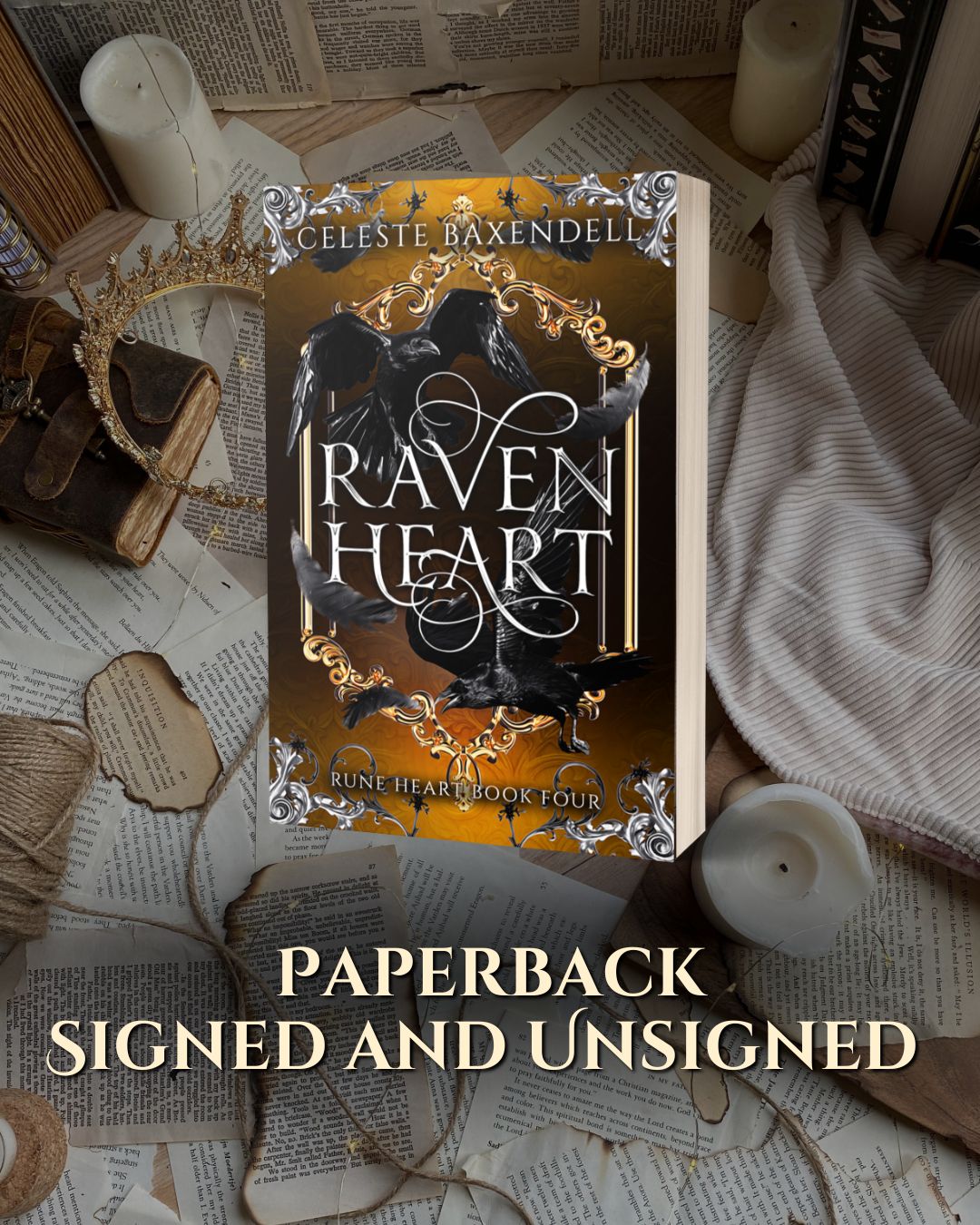 Raven Heart Paperback (Rune Heart Book 4)